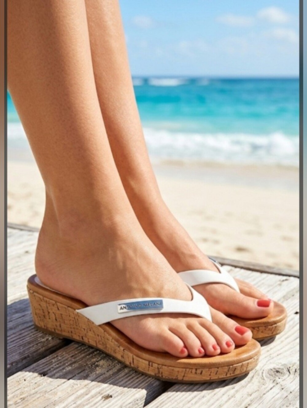 Antiono Melani Leather Luxurious Sandals